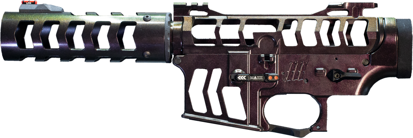 Neo.2 - G3 - M4 Receiver  (Chameleon (Purple-Green-red-gold)) + Handguard set