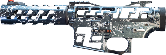 Neo.1 - G9 - M4 Receiver (Frosty/Battleshipgray) + Handguard setting