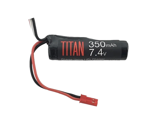 Titan Lithium Ion Battery 7.4v JST 350mAh HPA